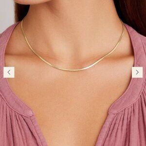 Gorjana Gold Venice Mini Necklace 16"